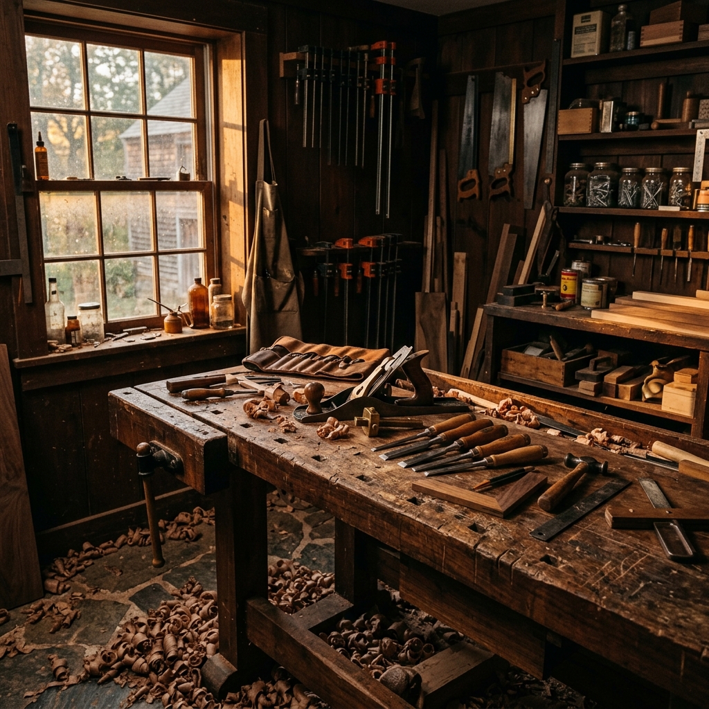 Woodworking workshop